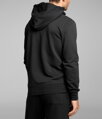 MIKINA BJÖRN BORG | ZIP HOOD CENTRE | BLACK BEAUTY