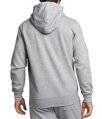 MIKINA BJÖRN BORG | ZIP HOOD CENTRE | LIGHT GREY MELANGE