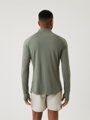 MIKINA BJÖRN BORG | MIDLAYER HALF ZIP | CASTOR GREY