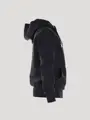 MIKINA BJÖRN BORG | HOODIE BIG LOGO | BLACK BEAUTY