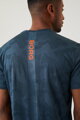 TRIČKO BJÖRN BORG | PERFORMANCE T-SHIRT | CAMO NAVY BLUE