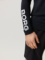 TRIČKO BJÖRN BORG | LONGSLEEVE T-SHIRT | BLACK BEAUTY