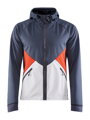 Bunda CRAFT Glide Hood - tmavě šedá