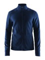 Mikina CRAFT Casual Fleece - tmavě modrá