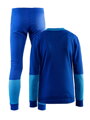 Set CRAFT Baselayer JR - modrá