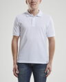 Tričko CRAFT Casual Polo Pique - bílá