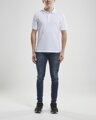 Tričko CRAFT Casual Polo Pique - bílá
