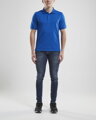 Tričko CRAFT Casual Polo Pique - modrá