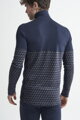 Tričko CRAFT Merino 240 Zip LS - tmavě modrá