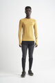 Tričko CRAFT SubZ Wool LS - žlutá
