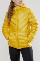 Bunda CRAFT Lightweight Down - žlutá