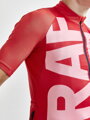 Cyklodres CRAFT ADV Endur Grap - červená s růžovou