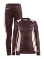 Set CRAFT CORE Dry Baselayer - fialová