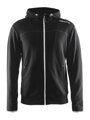 Mikina CRAFT Leisure Full Zip - černá