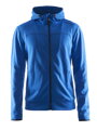 Mikina CRAFT Leisure Full Zip - modrá
