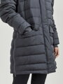 Parka CRAFT CORE Street Insula - tmavě šedá