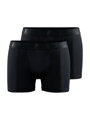 Boxerky CRAFT CORE Dry 3" 2-pa - černá