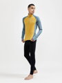 Tričko CRAFT ADV Nordic Wool H - žlutá