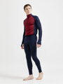 Tričko CRAFT ADV Nordic Wool H - modrá