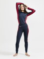 Set CRAFT CORE Dry Baselayer - tm. modrá s růžovou