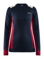 Set CRAFT CORE Dry Baselayer - tm. modrá s růžovou