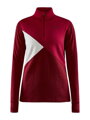 Tričko CRAFT ADV Nordic Wool H - červená