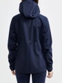 Bunda CRAFT Glide Hood - tmavě modrá s růžovou