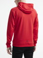 Mikina CRAFT ADV Unify FZ Hood - červená