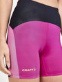 Nohavice CRAFT PRO Hypervent S - černá s růžovou