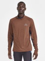Tričko CRAFT ADV SubZ Wool LS - hnědá