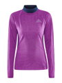 Tričko CRAFT ADV SubZ Wool LS - růžová