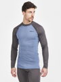 Set CRAFT CORE Warm Baselayer - tmavě modrá s hnědou