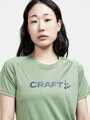 Tričko CRAFT CORE Essence Logo - světle zelená