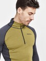 Tričko CRAFT ADV Nordic Wool H - hnědá