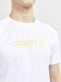 Tričko CRAFT CORE Essence Logo - bílá