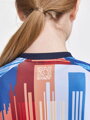 Cyklodres CRAFT ADV Endur Grap - tmavě modrá se vzorem