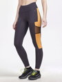 Nohavice CRAFT PRO Trail Tight - tmavě šedá