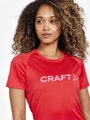 Tričko CRAFT CORE Essence Logo - červená