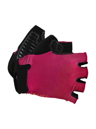Cyklorukavice CRAFT Go - růžová