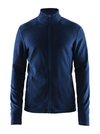 Mikina CRAFT Casual Fleece - tmavě modrá