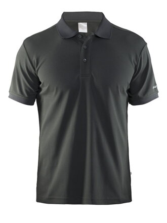 Tričko CRAFT Classic Polo Piqu - tmavě šedá