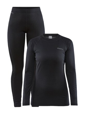 Set CRAFT CORE Warm Baselayer - černá