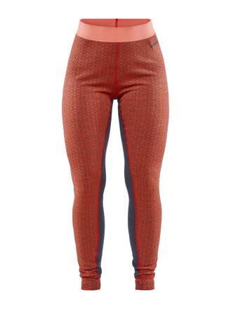 Spodky CRAFT Merino 240 - oranžová s šedou