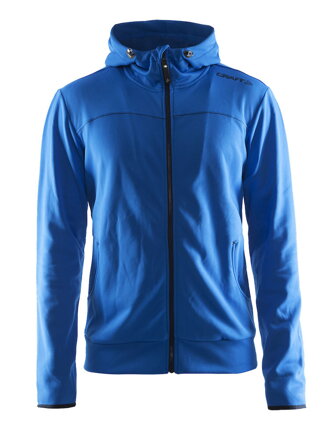 Mikina CRAFT Leisure Full Zip - modrá