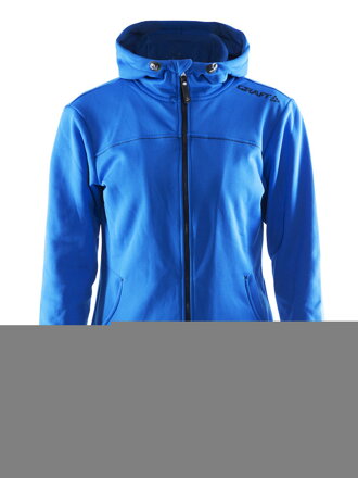 Mikina CRAFT Leisure Full Zip - modrá