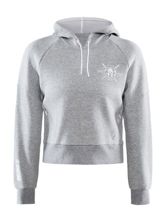 Mikina CRAFT SPARTAN Hoodie - šedá