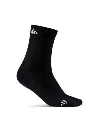 Ponožky CRAFT Warm Mid 2-pack - černá