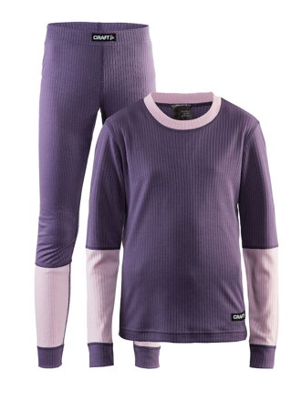 Set CRAFT Baselayer JR - fialová