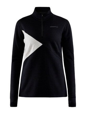 Tričko CRAFT ADV Nordic Wool H - černá