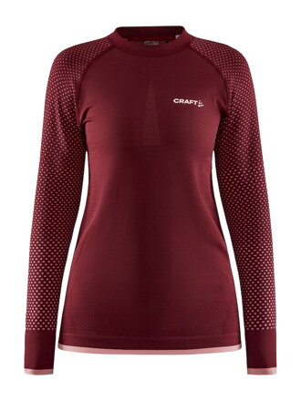 Tričko CRAFT ADV Warm Intens - červená